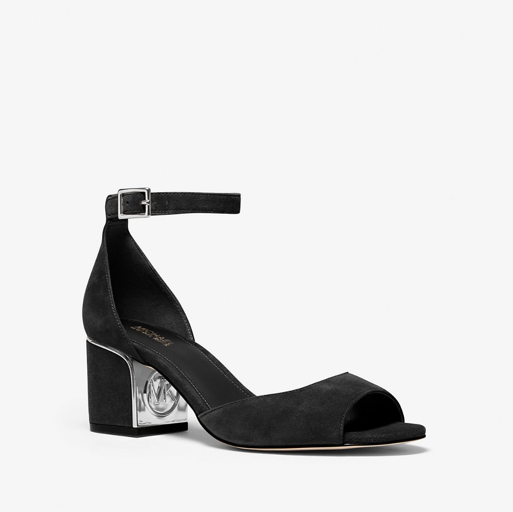 Michael Kors Lana Suede Heel Sandals
